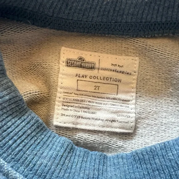 Little Sleepies Cookie Monster Sweatshirt & Jogger Set - Picture 7 of 9